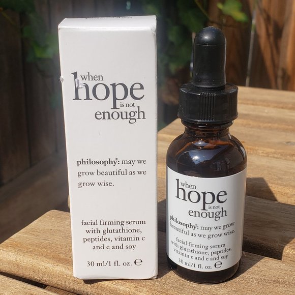 Philosophy Other - PHILOSOPHY When hope is not enough Face Serum NWT